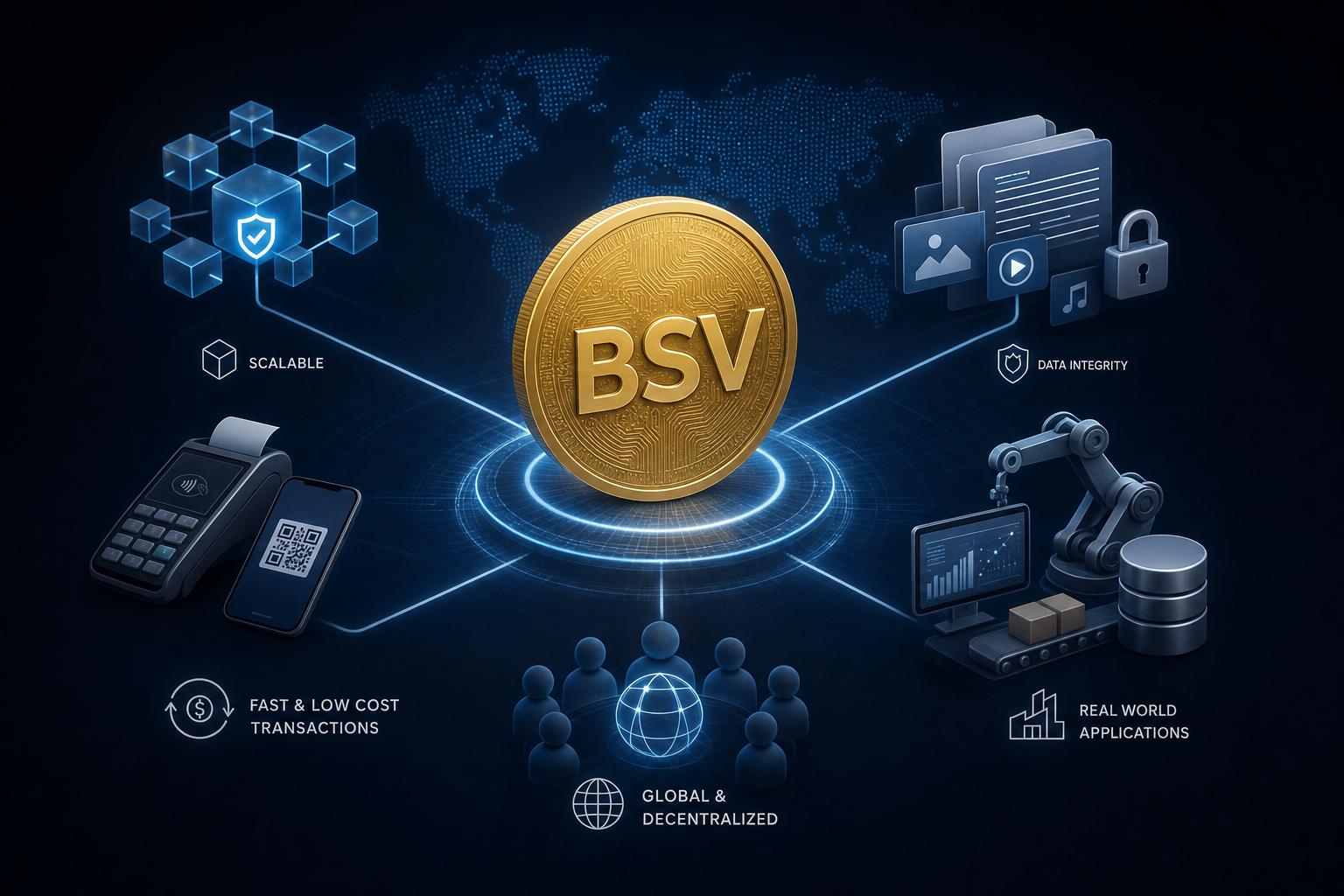 ارز دیجیتال BSV در یک نگاه