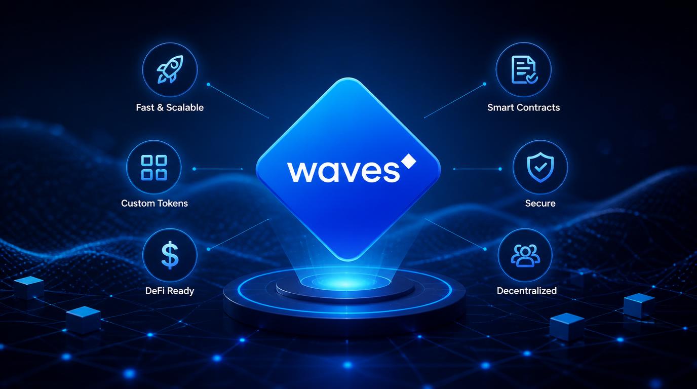 ارز دیجیتال waves در یک نگاه