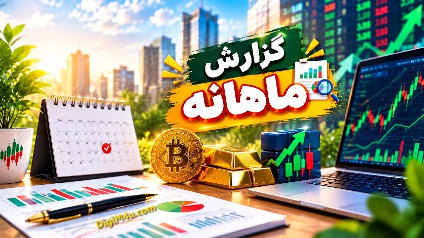 گزارش ماهانه بازارهای مالی
