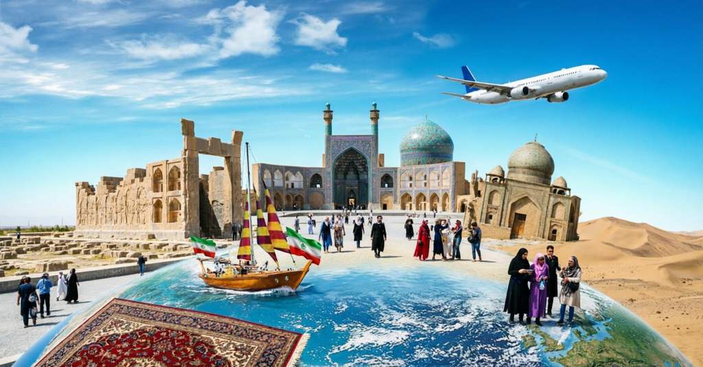 🔸️ خدمات مرتبط با صنعت گردشگری