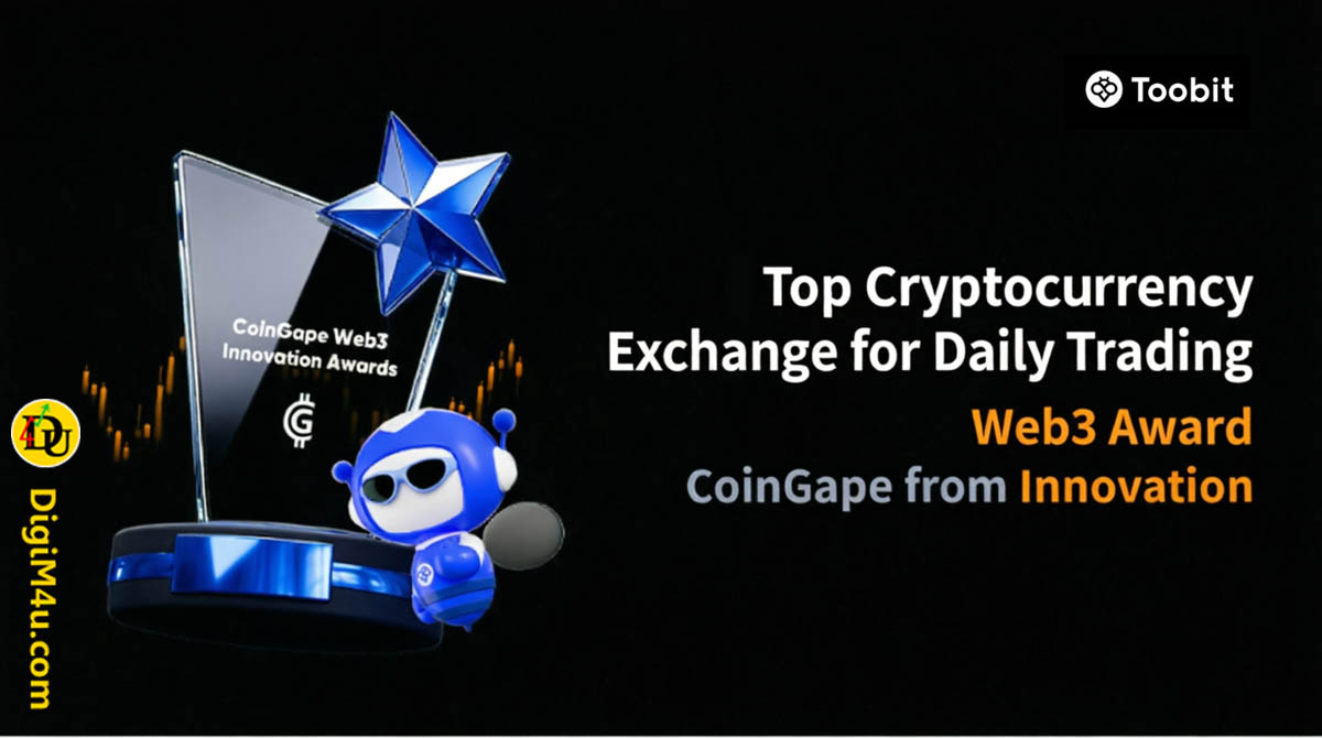Toobit Named Best Crypto Day Trading Exchange by CoinGape
