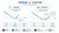 📊 تفاوت Trigger و Confirm در معاملات راهنمای کامل ورود به پوزیشن